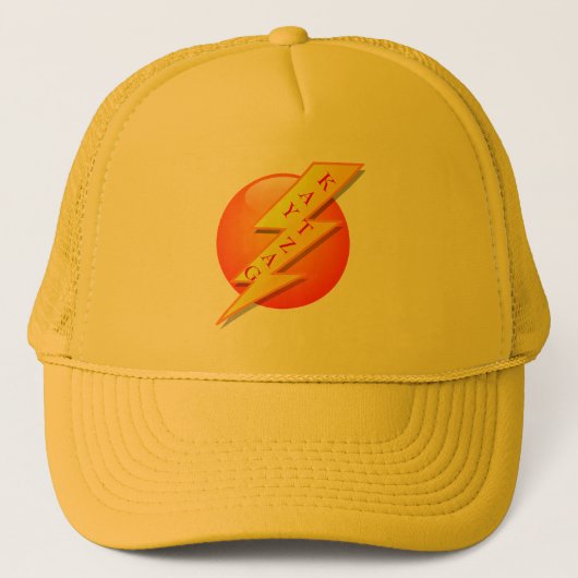 Kaytzag (Blitz) LKW-Hut Truckerkappe (Vorderseite)