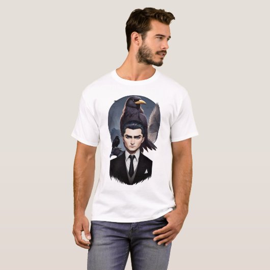 Kaz Brekker der hinkende T-Shirt (Vorne ganz)