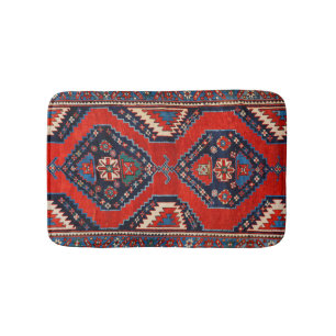 Kazak Shape Dunkelblau Badematte