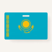 Kazakhstan flag ausweis (Rückseite)