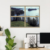 Kazakof Bay Alaska Poster (Heimbüro)