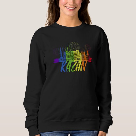 Kazan Pride Skyline Pride Parade Kazan Sweatshirt (Vorderseite)