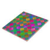 Kazbar Farbe Meeresgrün Fliese (Seite)