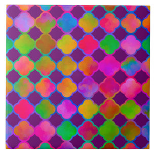 Kazbar Farbe Tiefes Violett Fliese