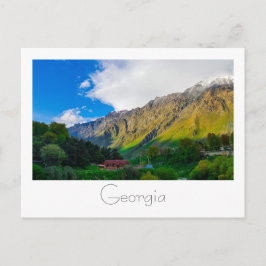 Kazbegi Georgia Kaukusgebirge Natur Postkarte
