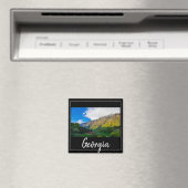 Kazbegi Stepantsminda Georgia Kaukusgebirge Magnet (In Situ (Geschirrspüler))
