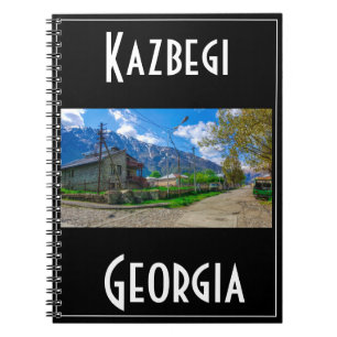 Kazbegi Stepantsminda Georgia Kaukusgebirge Notizblock