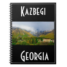 Kazbegi Stepantsminda Georgia Kaukusgebirge Notizblock