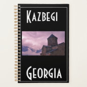 Kazbegi Stepantsminda Georgia Kaukusgebirge Planer (Vorderseite)
