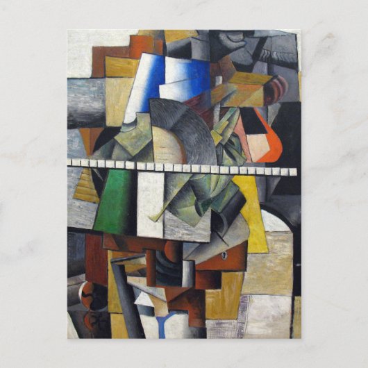 Kazimir Malevich Abstrakt Art Postkarte (Vorderseite)