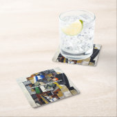 Kazimir Malevich Abstrakt Art Rechteckiger Pappuntersetzer (Vor Ort)