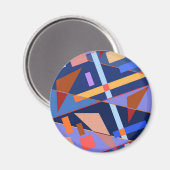 Kazimir Malevich Art Magnet (Vorderseite/Rückseite)
