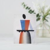 Kazimir Malevich Art Postkarte (Stehend Vorderseite)