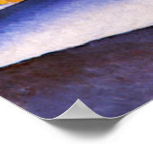 Kazimir Malevich Art - Winterlandschaft Poster (Ecke)