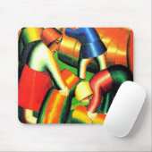 Kazimir Malevich--Ernte einbringen, Mousepad (Mit Mouse)
