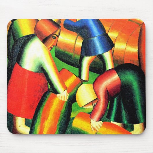 Kazimir Malevich--Ernte einbringen, Mousepad (Vorne)
