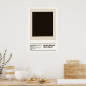 Kazimir Malevich Exhibition Black Square 1915 Poster (Küche)