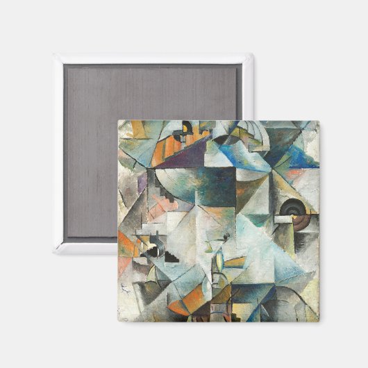 Kazimir malevich magnet (Vorderseite/Rückseite)