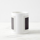 Kazimir Malevich- schwarzes Quadrat Kaffeetasse (Mittel)