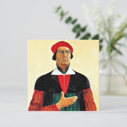 Kazimir Malevich Self-Portrait, 1933 Karte (Stehend Vorderseite)