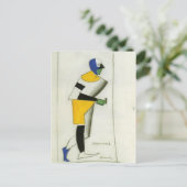 Kazimir Malevich - Sportsman Postkarte (Stehend Vorderseite)