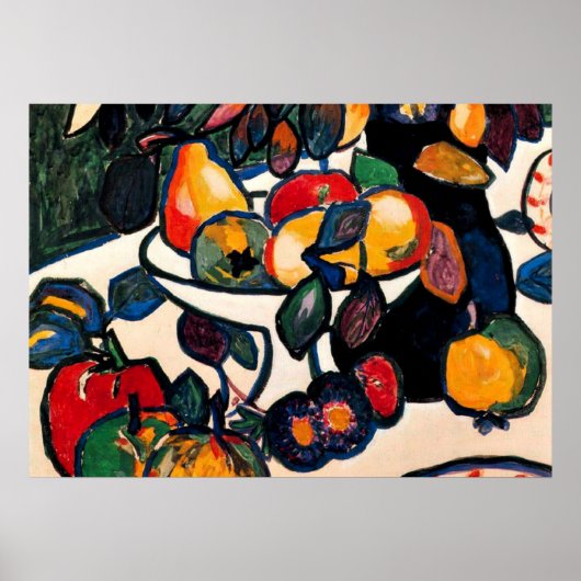 Kazimir Malevich - Stillleben, 1911 Kunstwerk Poster (Vorne)