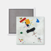 Kazimir malevich Suprematism Magnet (Vorderseite/Rückseite)