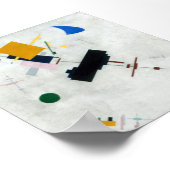 Kazimir Malevich - Suprematismus Poster (Ecke)