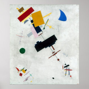 Kazimir Malevich - Suprematismus Poster