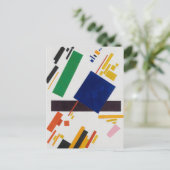 Kazimir Malevich Suprematismus Zusammensetzung Postkarte (Stehend Vorderseite)