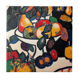 Kazimir Malewitsch - Stillleben, 1911 Kunstwerk Fliese