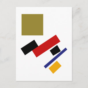 Kazimir Malewitsch Suprematismus Postkarte