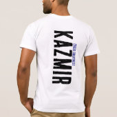 Kazmir Men-Grafischer T - Shirt (Rückseite)