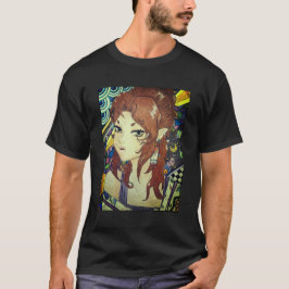 Kazu Anime Style Self Portrait T - Shirt