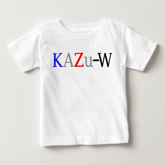 KAZu-W ベビーTシャツ Baby T-shirt (Vorderseite)
