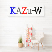 KAZu-W Banner (Insitu)