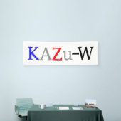 KAZu-W Banner (Messeveranstaltung)