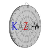 KAZu-W Dartscheibe (Vorderseite Links)