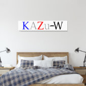 KAZu-W Leinwanddruck (Insitu (Schlafzimmer))