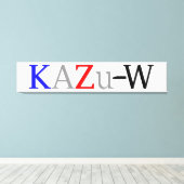 KAZu-W Leinwanddruck (Insitu (Holzboden))