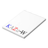 KAZu-W Notizblock (Rotiert)