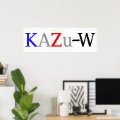 KAZu-W Poster (Heimbüro)