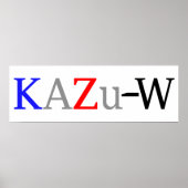 KAZu-W Poster (Vorne)