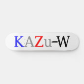 KAZu-W Skateboard (Horizontal)