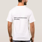 Kb entwirft Imitat T-Shirt (Rückseite)
