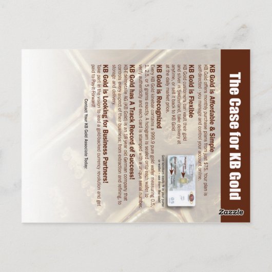 KB POSTKARTE (Rückseite)