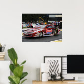 KB Racing-Greg Anderson Camaro Print Poster (Heimbüro)