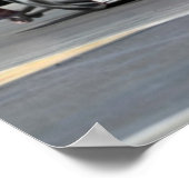 KB Racing-Jason Line Camaro Print Poster (Ecke)