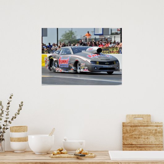 KB Racing-Jason Line Camaro Print Poster (Küche)