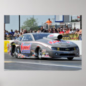 KB Racing-Jason Line Camaro Print Poster (Vorne)